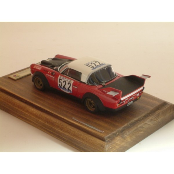 Fiat Abarth 124 #522 Giro d'Italia 1973 Pianta / Pica - Special Built 1:43